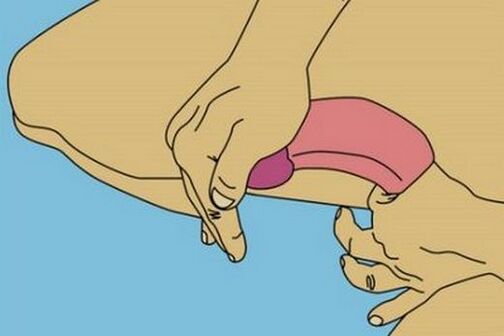 flexionando o pene para agrandar a cabeza