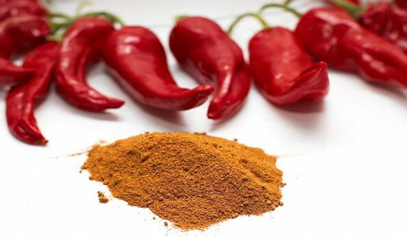 Pementa de Cayena para a absorción de medicamentos para aumentar o pene
