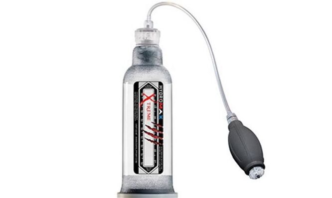 hidrobomba para agrandar o pene